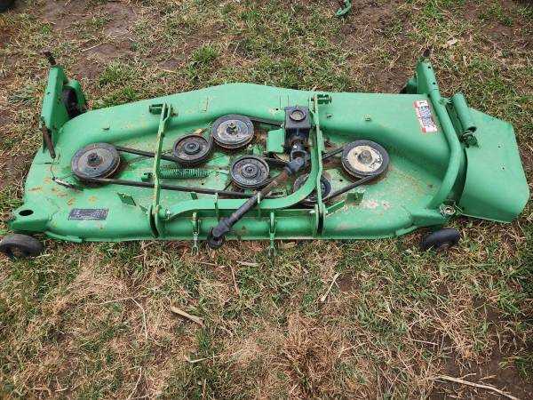 john deere 445 60 inch mower deck parts diagram