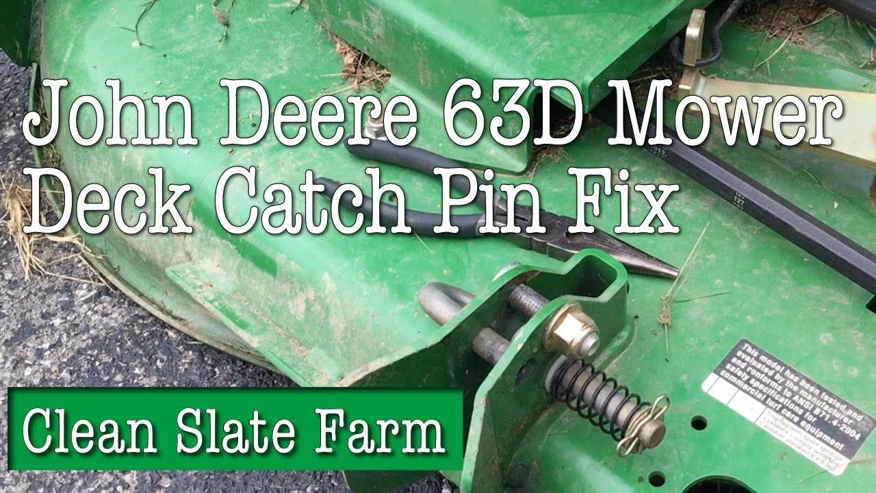 john deere 62d mower deck parts diagram