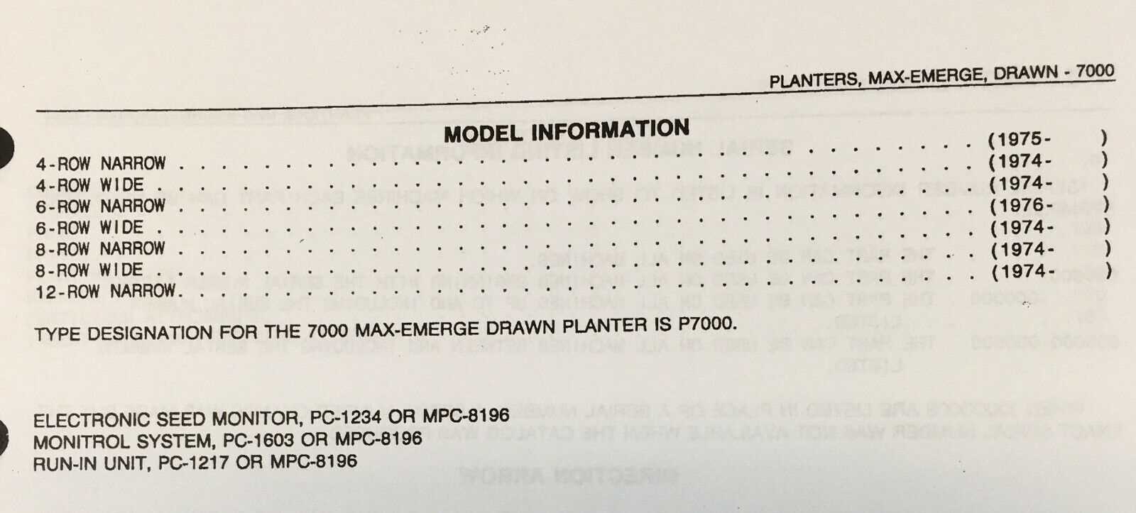 john deere 7000 parts diagram