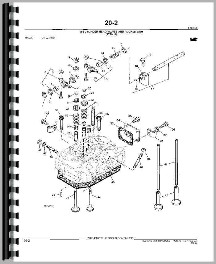 john deere 750 tractor parts diagram