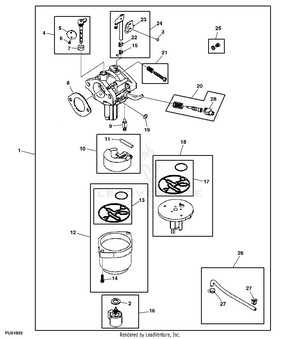 john deere d110 engine parts diagram