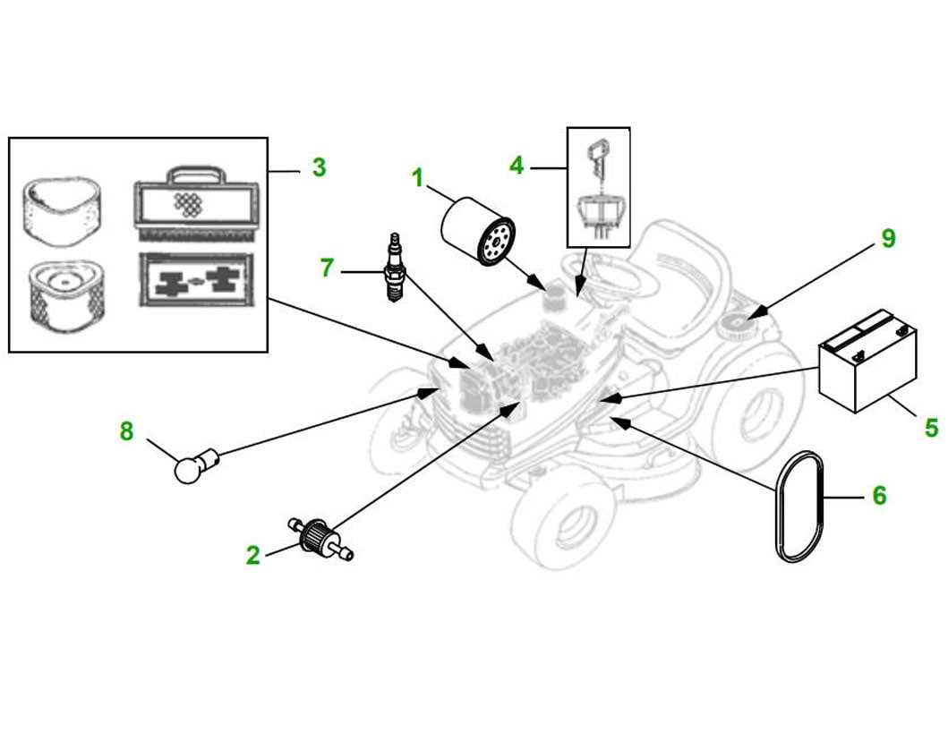 john deere l110 parts diagram