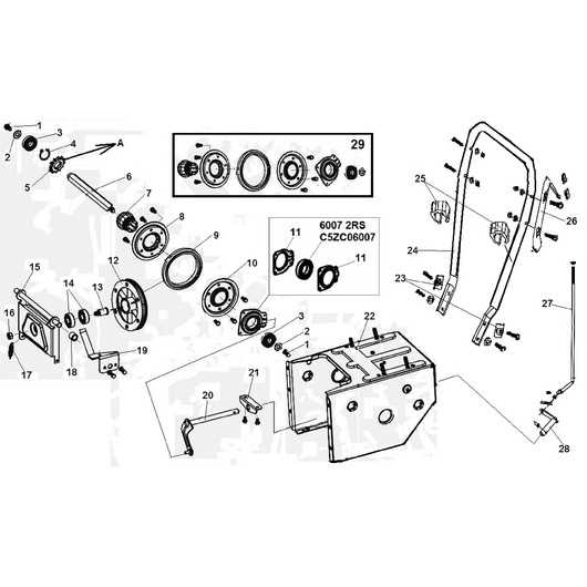 john deere model 49 snowblower parts diagram