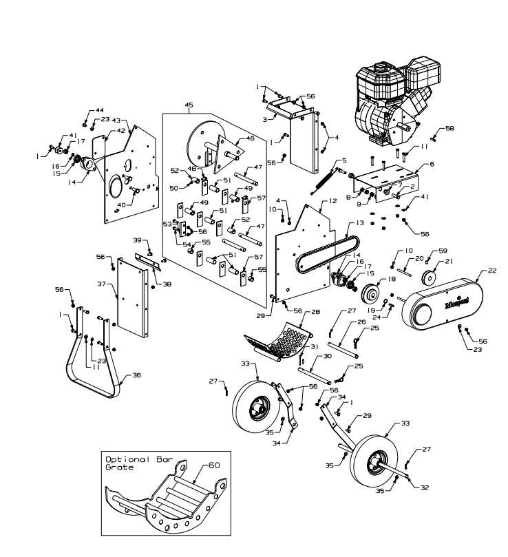 john deere model 49 snowblower parts diagram