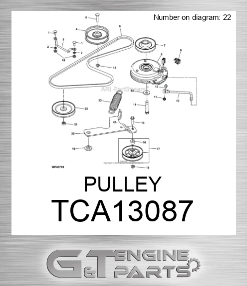 john deere x300 42 deck parts diagram