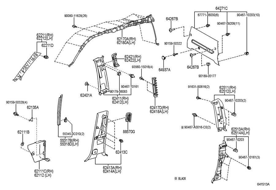 2004 toyota tundra parts diagram