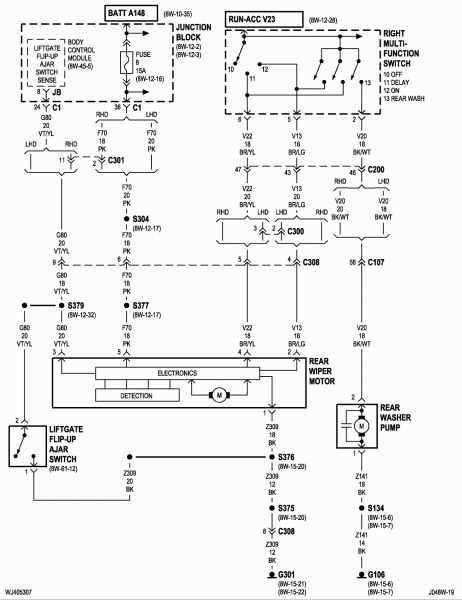 2005 jeep grand cherokee parts diagram