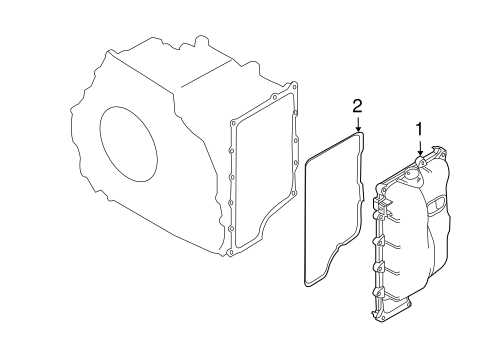 ford transmission parts diagram