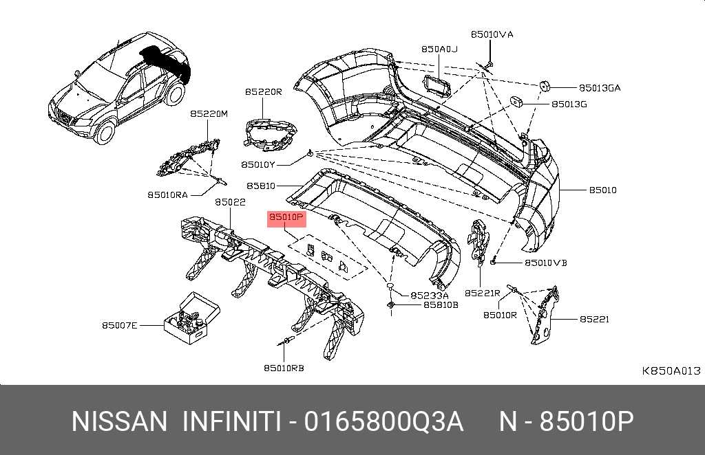 nissan rogue parts diagram