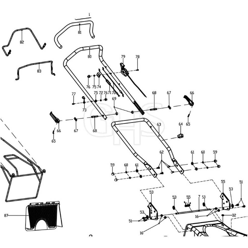 honda self propelled lawn mower parts diagram