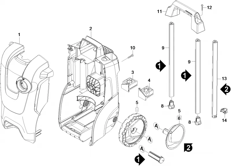 karcher k4 spare parts diagram