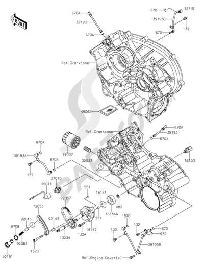 kawasaki brute force parts diagram