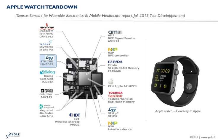 apple watch parts diagram