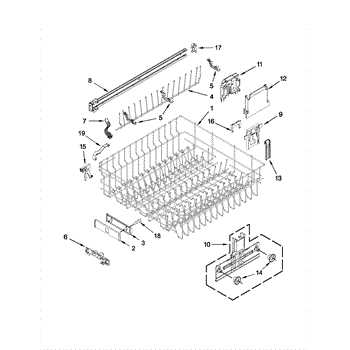 kenmore dishwasher parts diagram