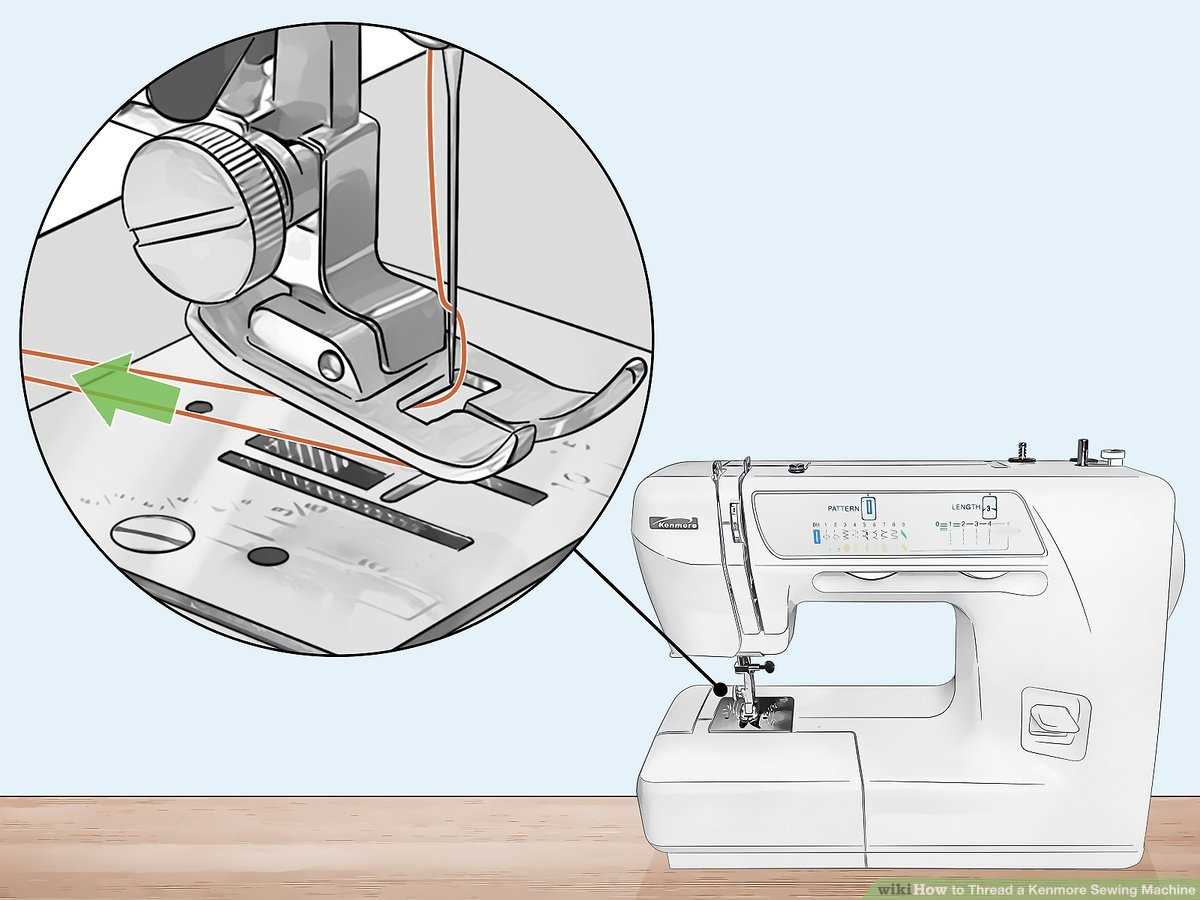 kenmore sewing machine parts diagram