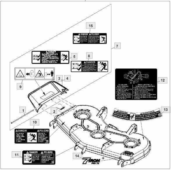 john deere z930 parts diagram