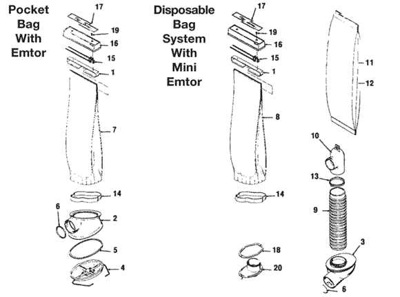 kirby vacuum parts diagram