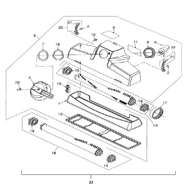 kirby vacuum parts diagram