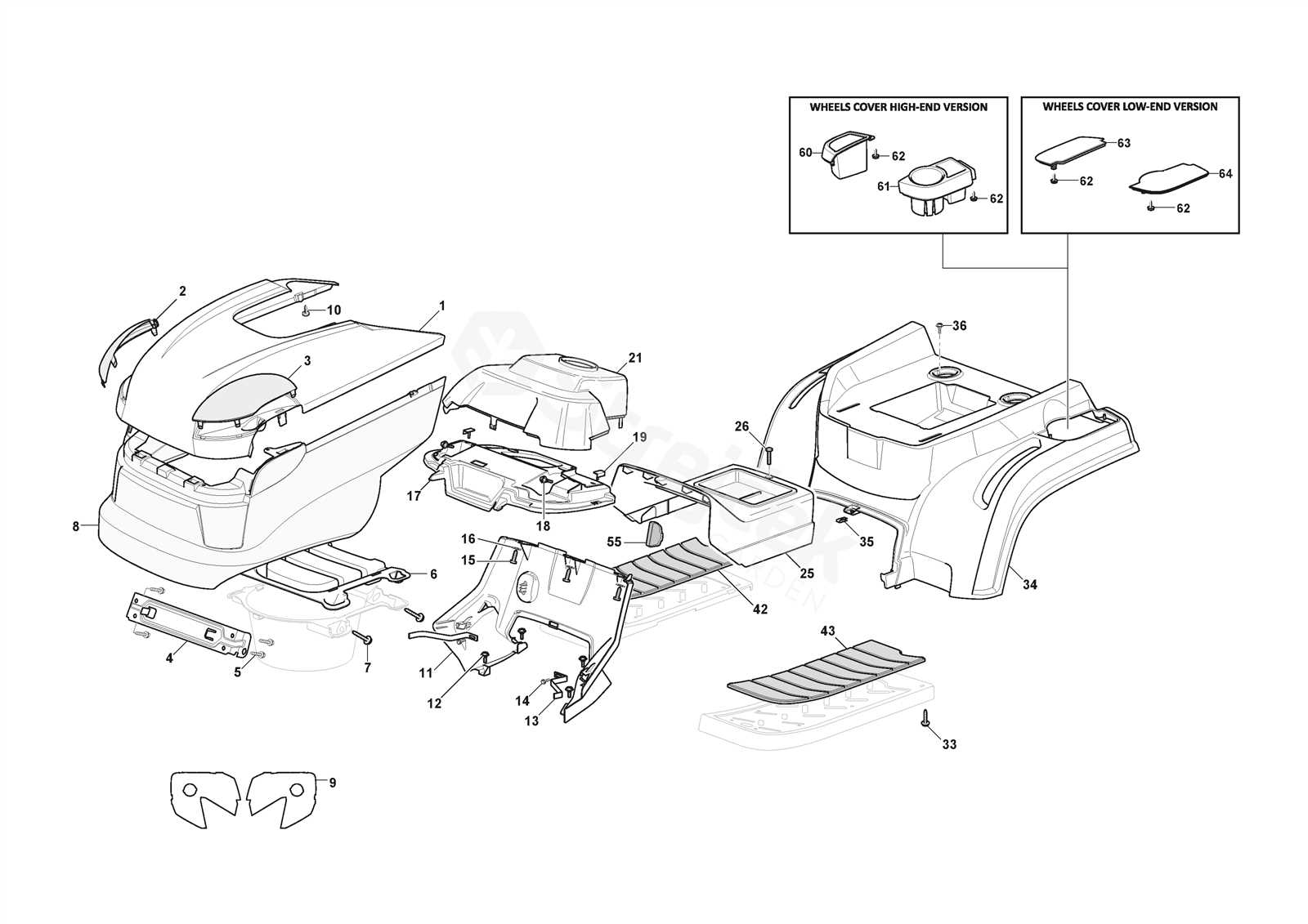 john deere 140 parts diagram