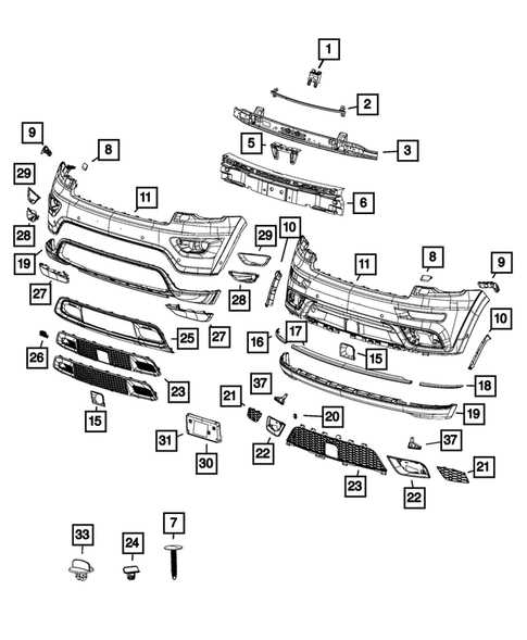 2019 jeep cherokee parts diagram