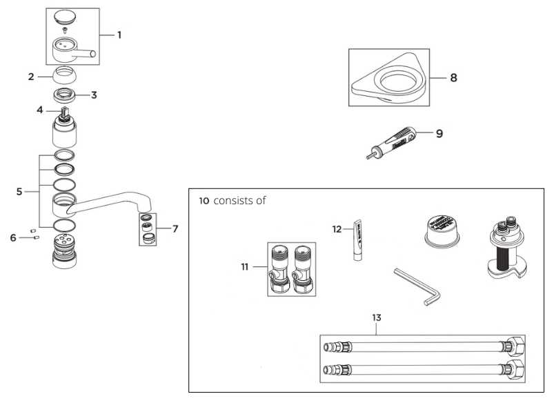 kohler shower parts diagram