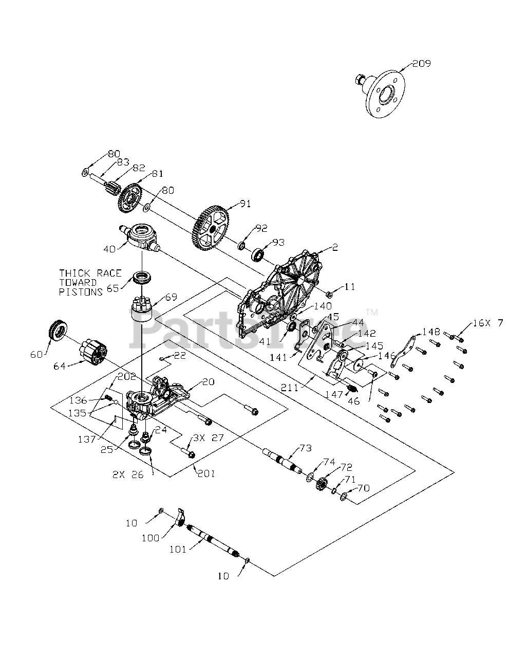 cub cadet zero turn parts diagram