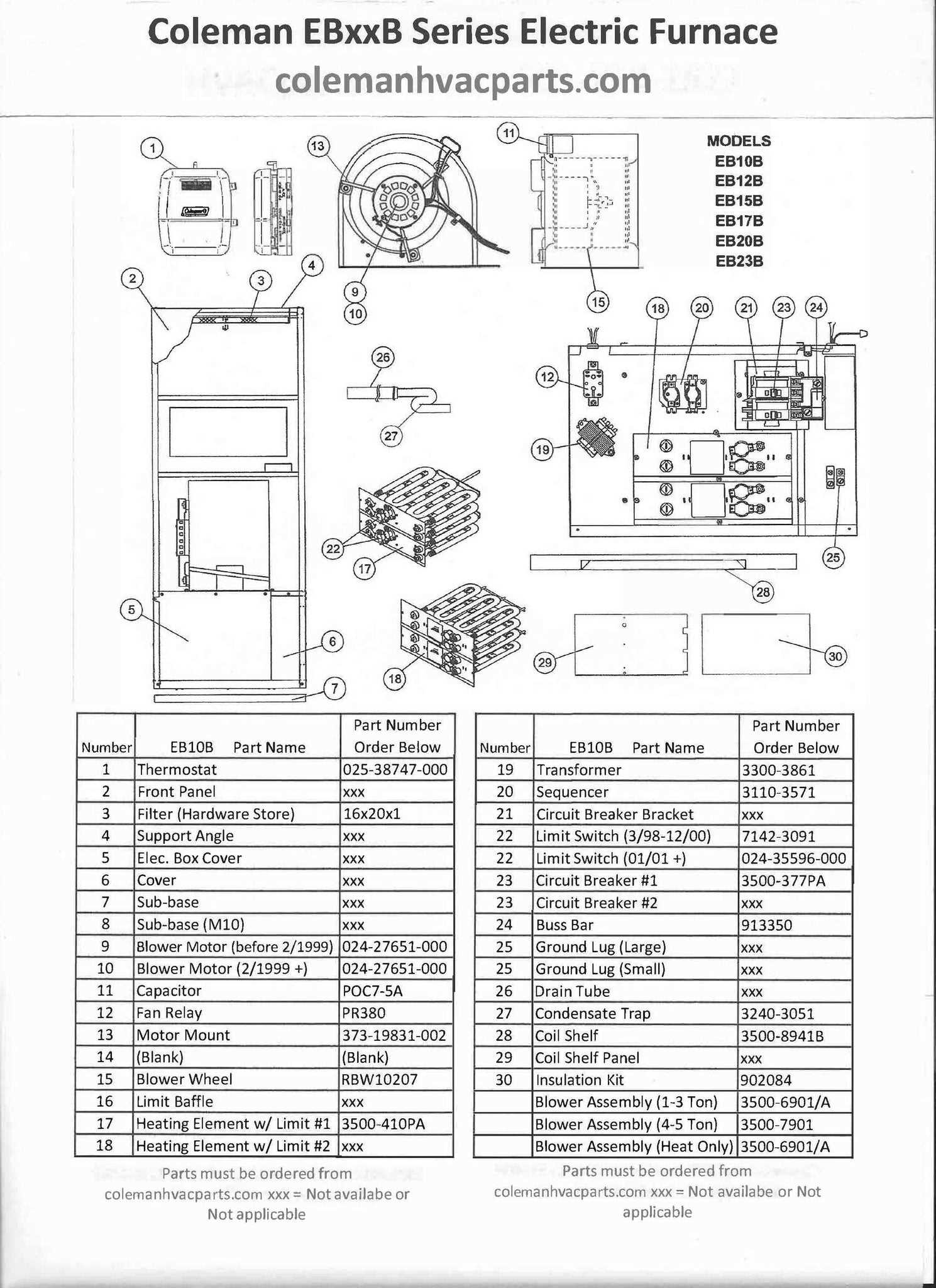 york furnace parts diagram