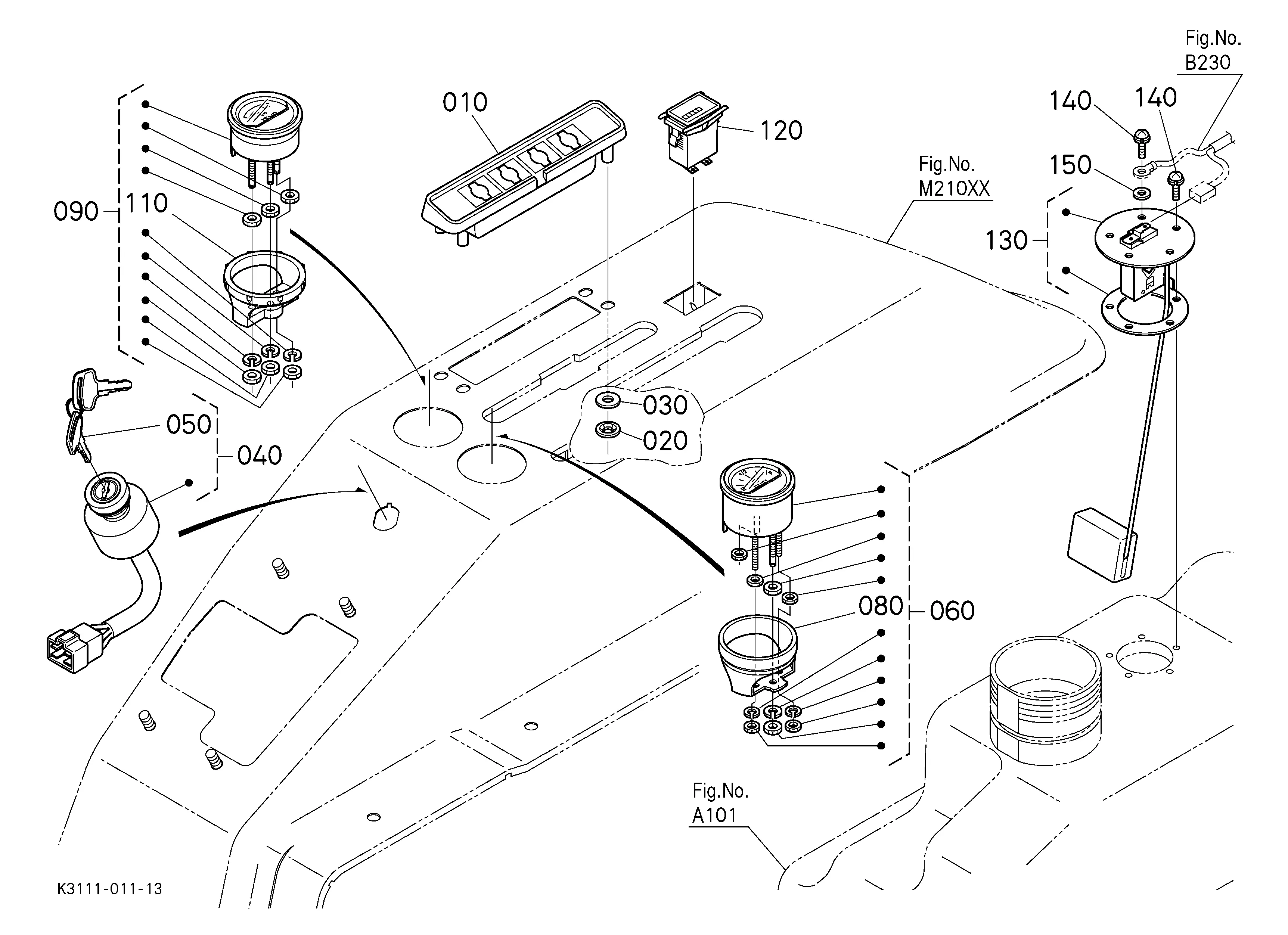 kubota zd18 mower deck parts diagram