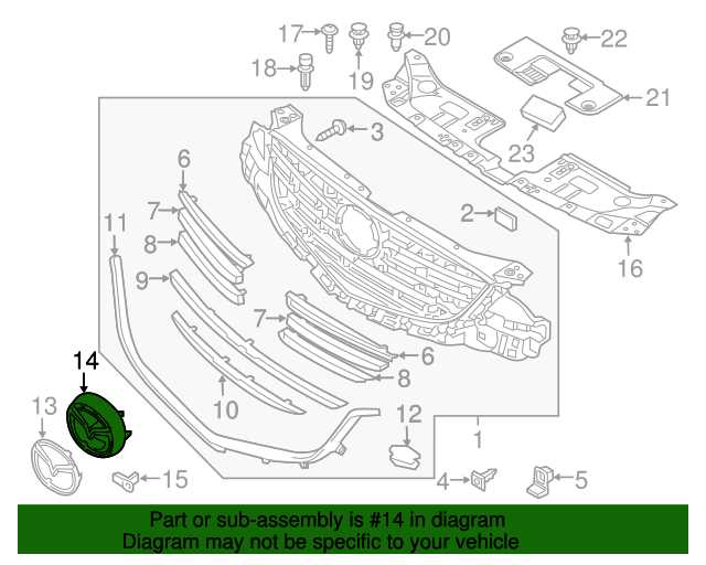 2016 mazda cx 5 parts diagram