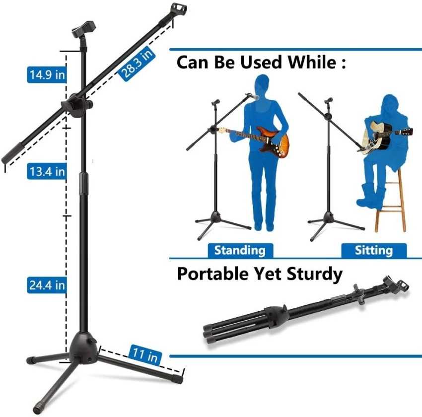 mic stand parts diagram