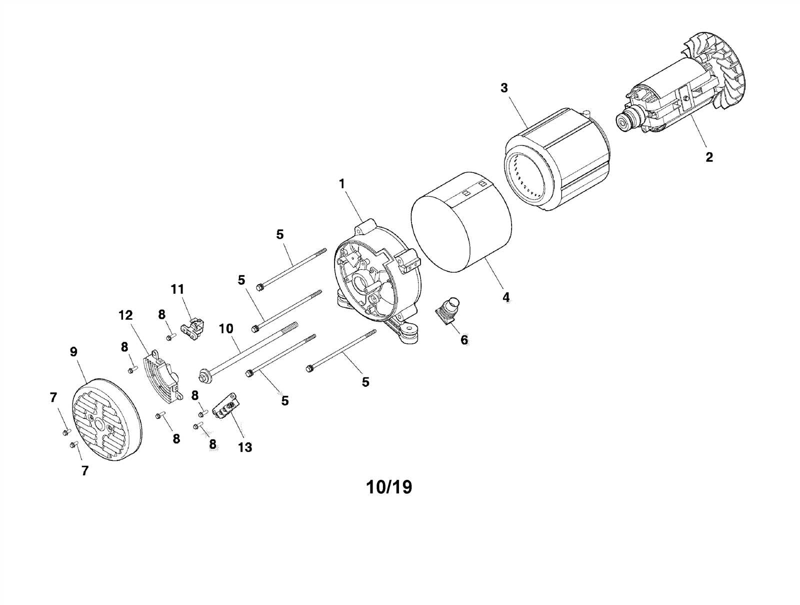 craftsman generator parts diagram