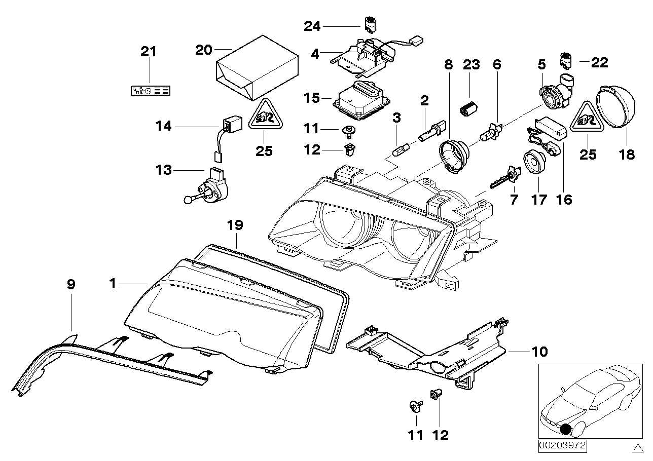 bmw oem parts diagram