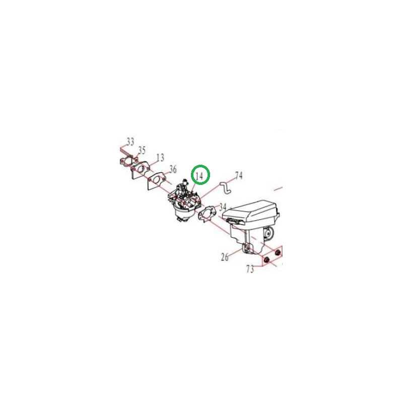 lawn mower carburetor parts diagram