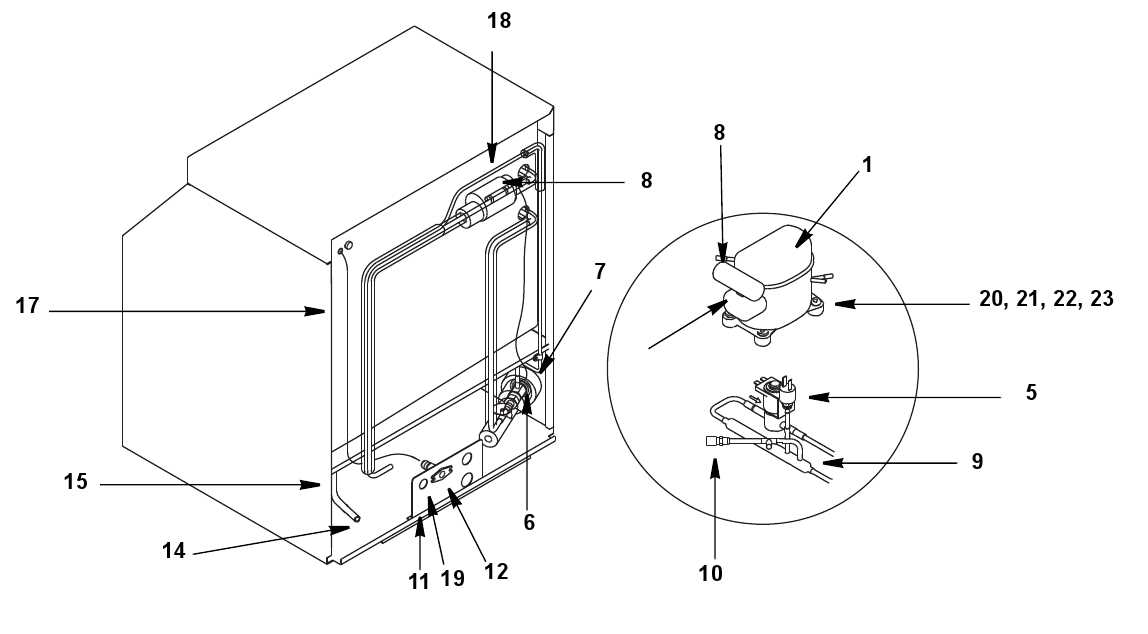 lg dishwasher ldf5545st parts diagram