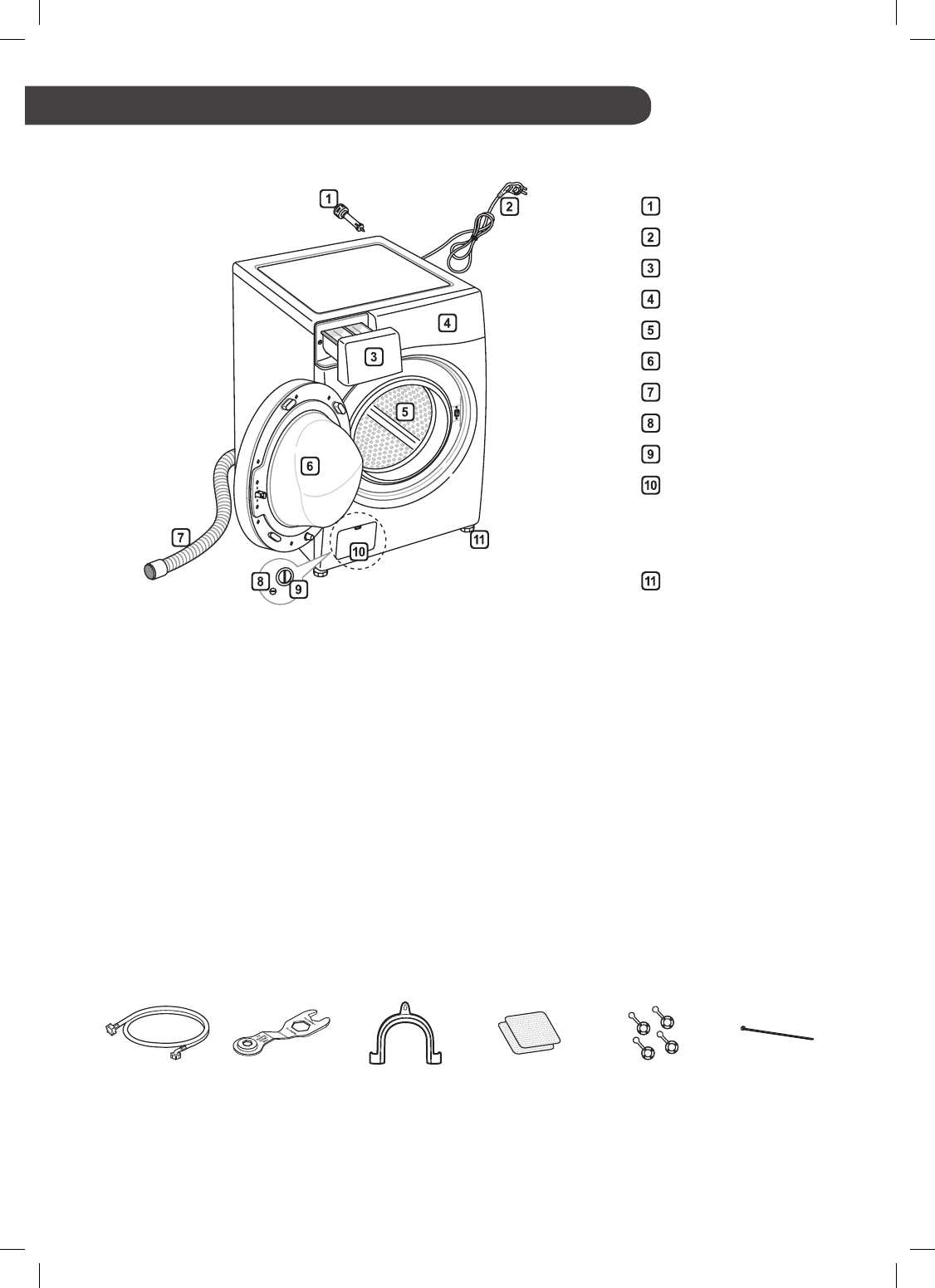 lg top load washer parts diagram