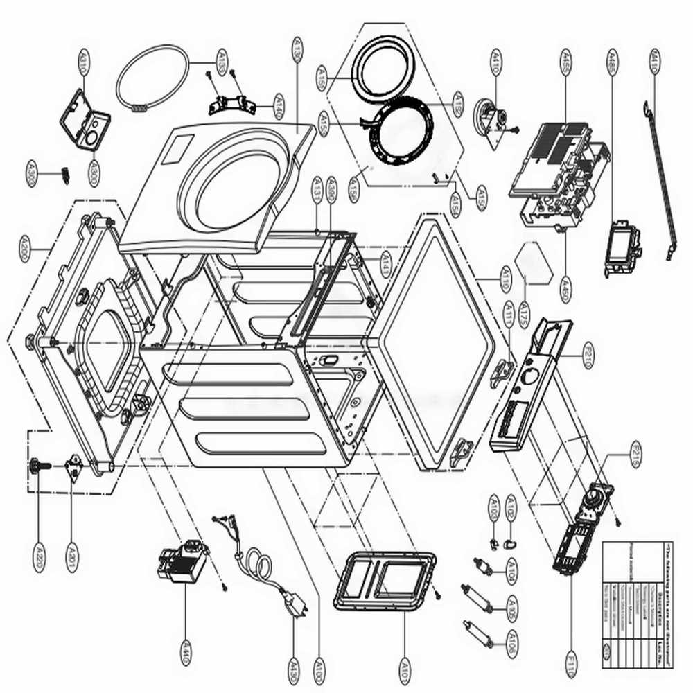 lg washer wm3500cw parts diagram