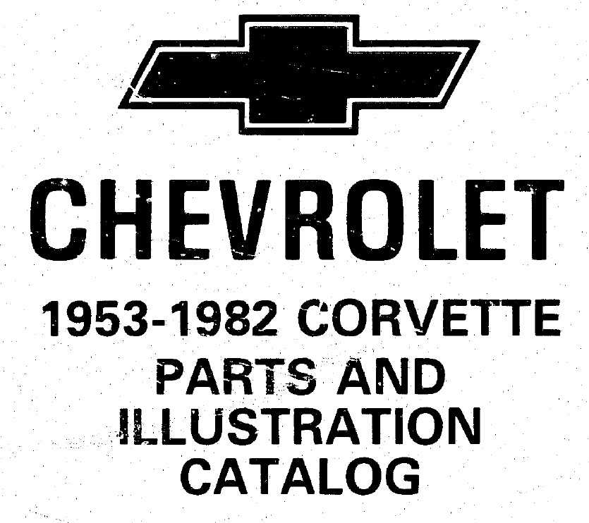 c4 corvette parts diagram