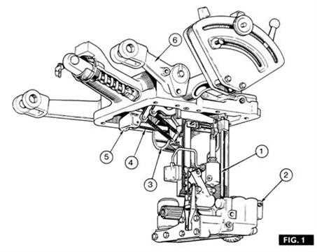 massey ferguson 135 steering parts diagram