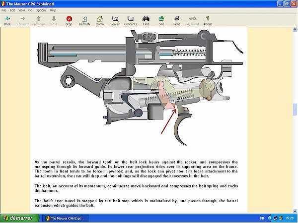 mauser c96 parts diagram