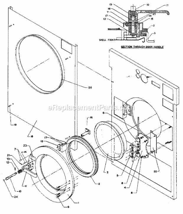 maytag washer parts diagram