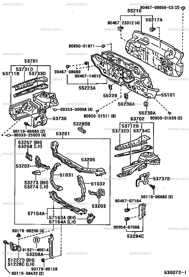 toyota solara parts diagram