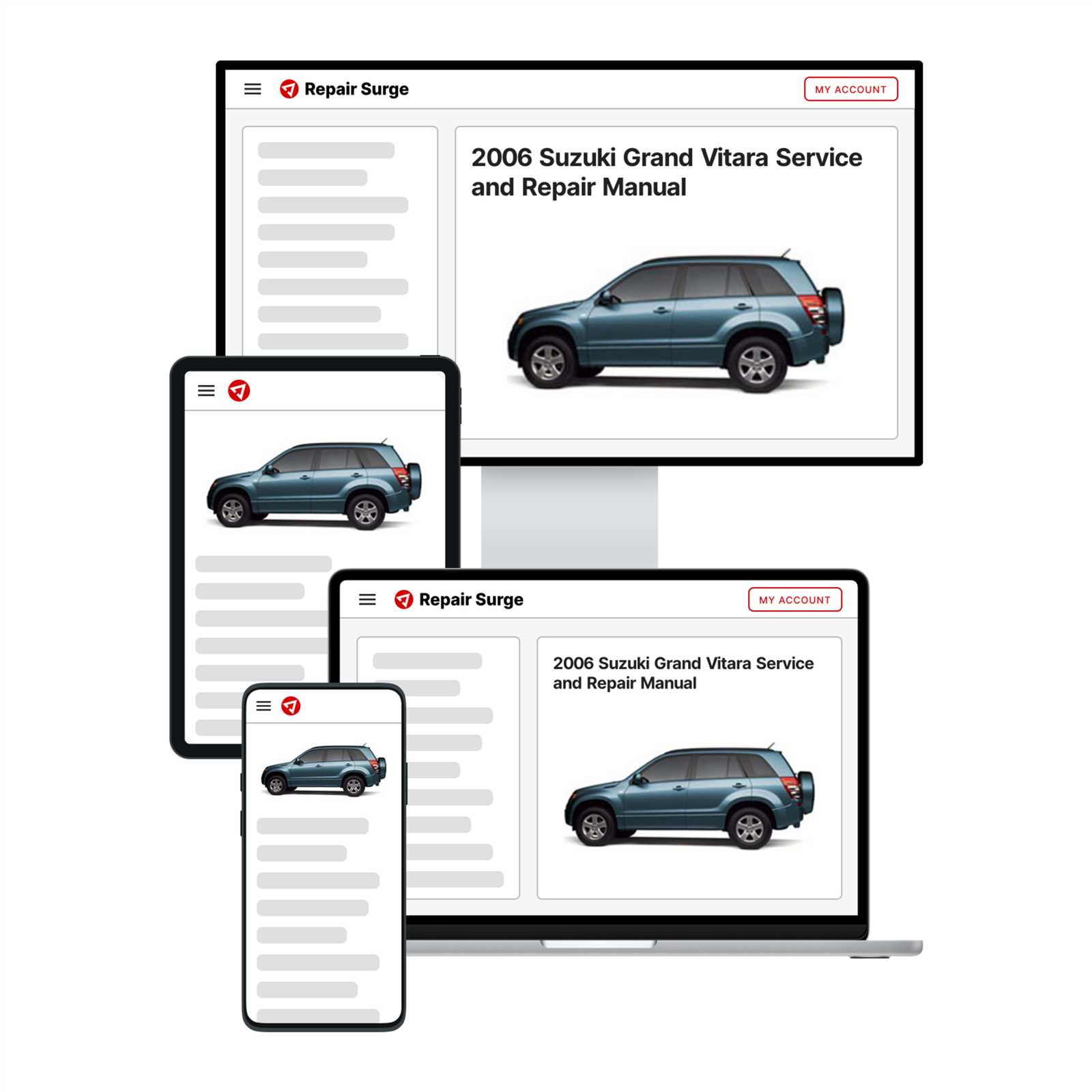 2006 suzuki grand vitara parts diagram