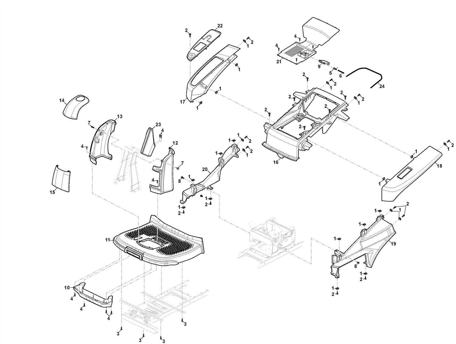 husqvarna model yth20k46 parts diagram