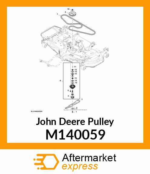 john deere 48c deck parts diagram