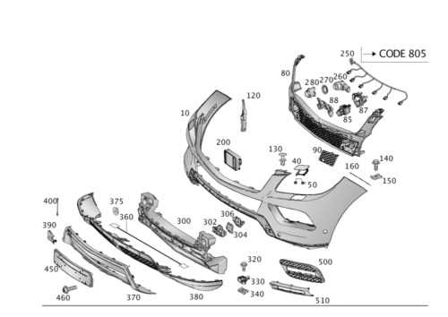 mercedes ml350 parts diagram