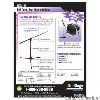 mic stand parts diagram