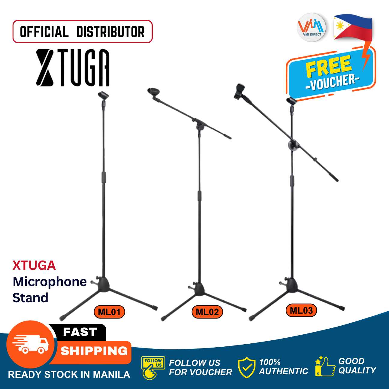 mic stand parts diagram