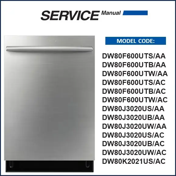 midea dishwasher parts diagram