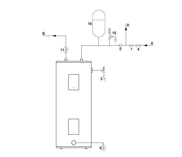 ao smith water heater parts diagram