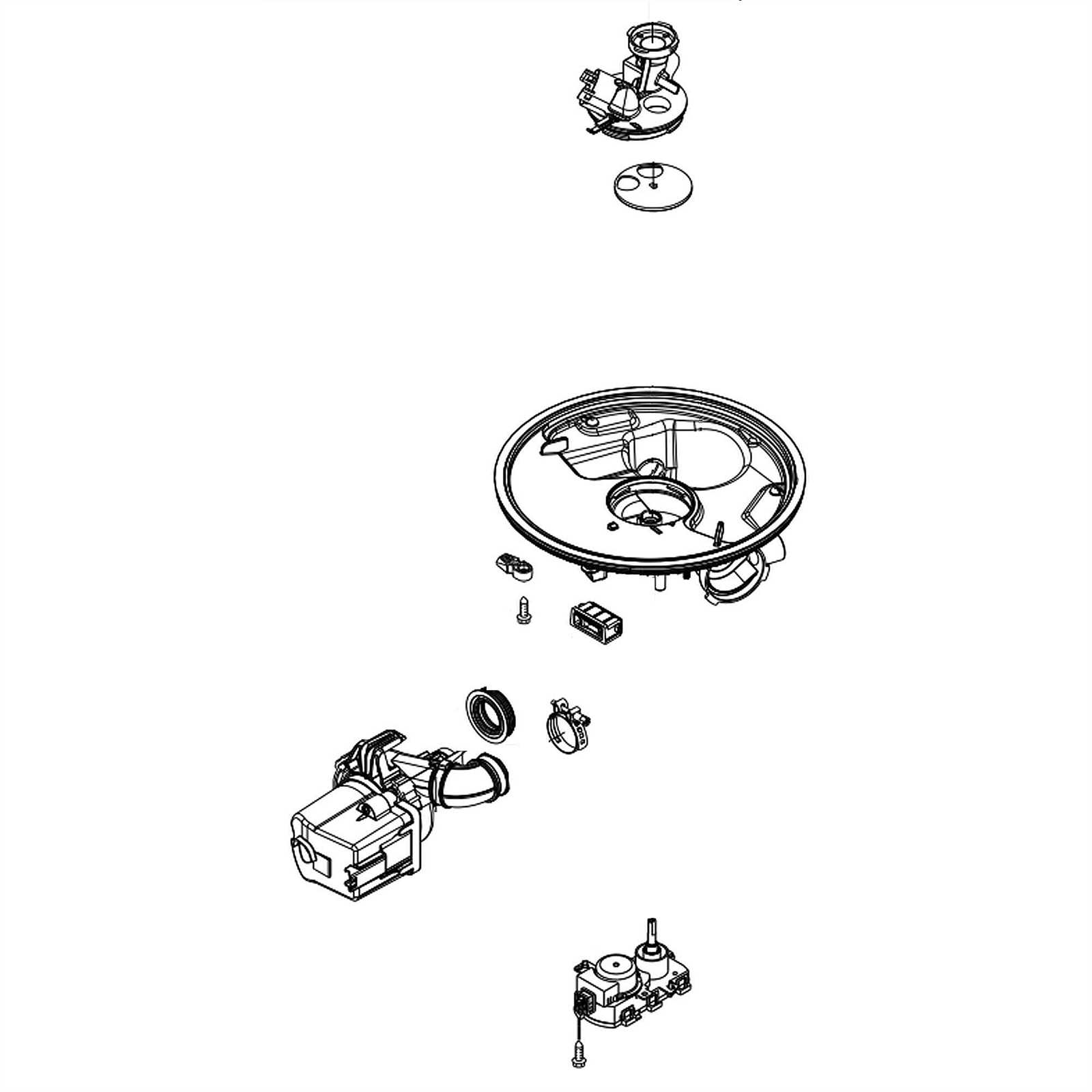 model whirlpool dishwasher parts diagram